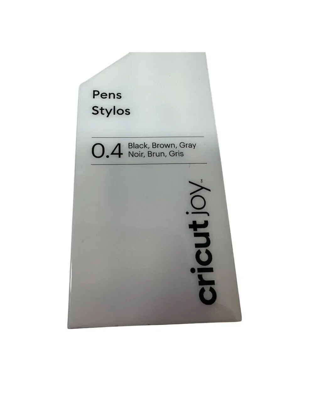 New Cricut Joy 0.4mm Pen Set Black Brown Gray 3-Pack For Joy Cutting Machines